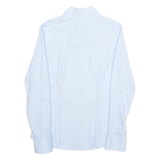 OLYMP Womens Shirt Blue Collared Long Sleeve M