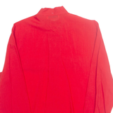 JULIETTA Womens Blouse Red Long Sleeve M