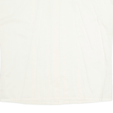 ACKERMANN Womens Blouse Cream Collared Sleeveless L