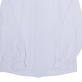 JACLYN SMITH Womens Blouse Purple Collared Long Sleeve M