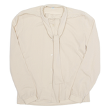Womens Blouse Beige Long Sleeve M