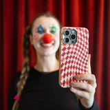 Seashell Red Checks Google Pixel 9a Case