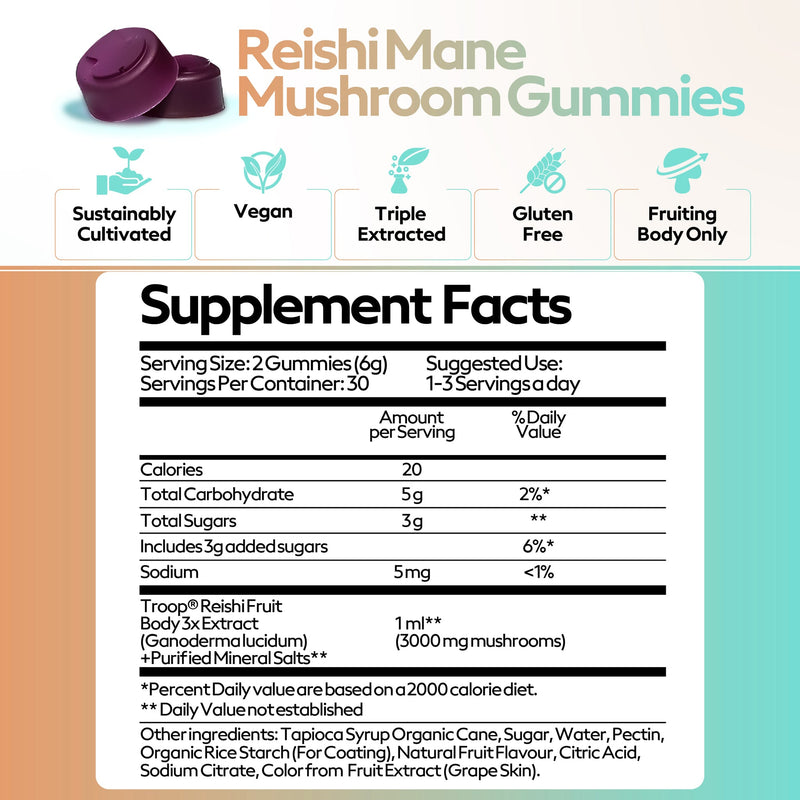 Reishi Mushroom Gummies