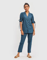 The Goes with Everything Pant in Poplin Blue