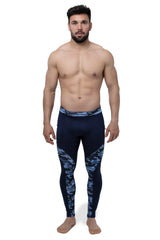Reverse Blue Camo Meggings