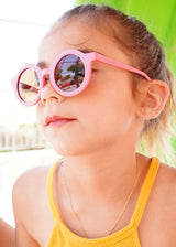 Sustainable kids sunglasses - Blush