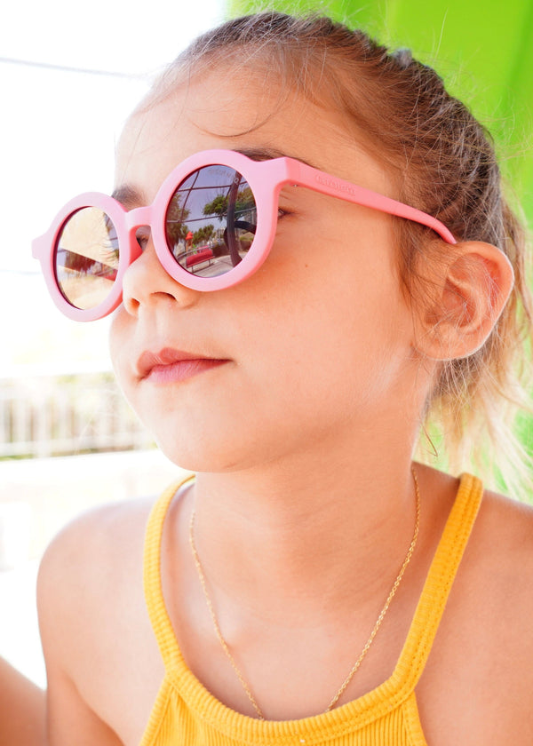 Sustainable kids sunglasses - Blush