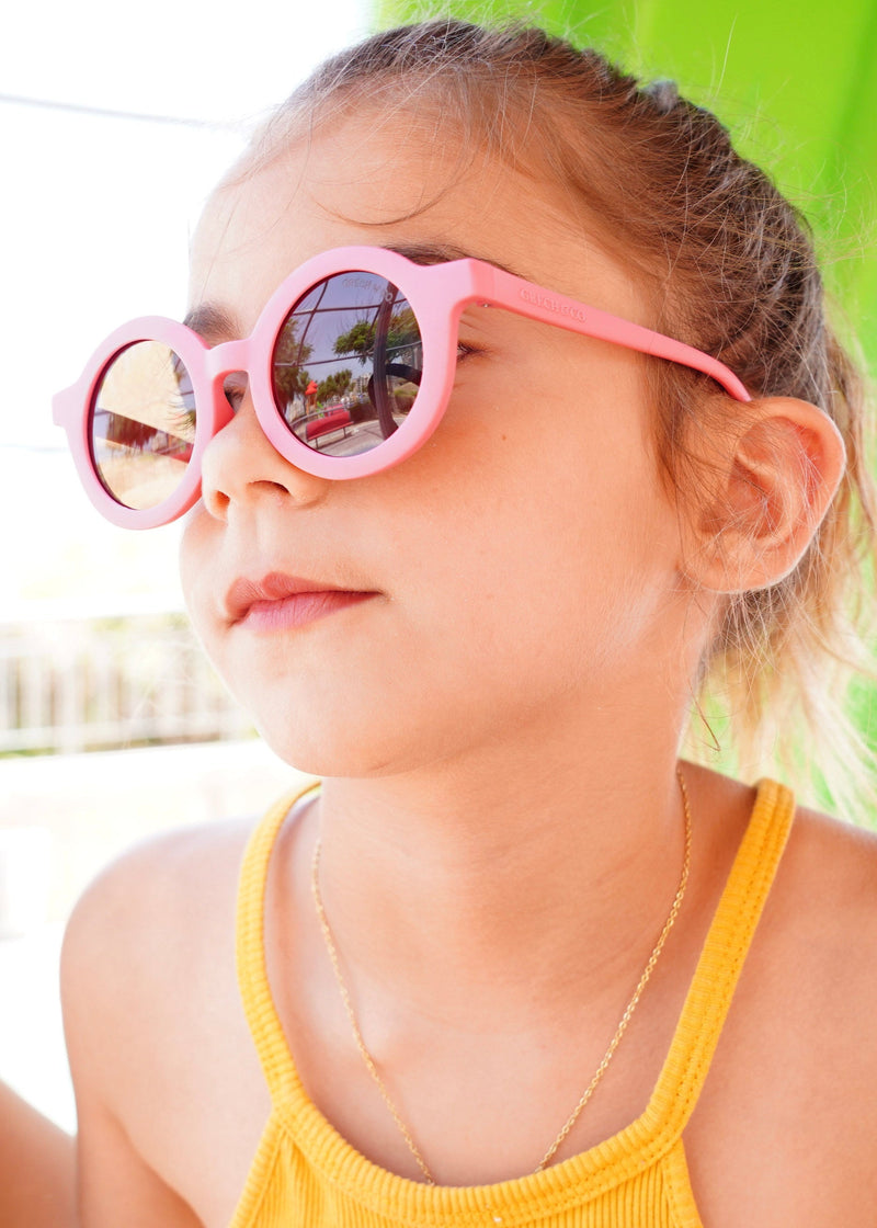 Sustainable kids sunglasses - Blush