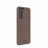 Chocolate Brown Samsung Galaxy S21 Phone Case