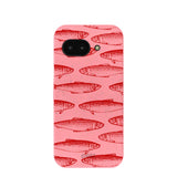 Bubblegum Pink Sardine Stream Google Pixel 9a Case