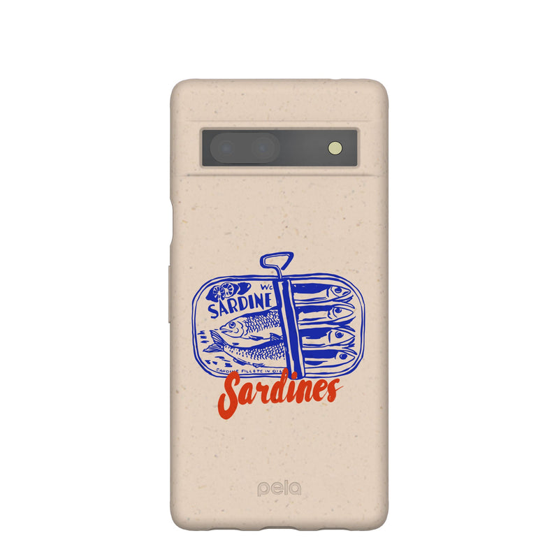 Seashell Sardines Google Pixel 7a Case