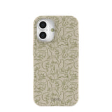 London Fog Say Meow iPhone 16 Case