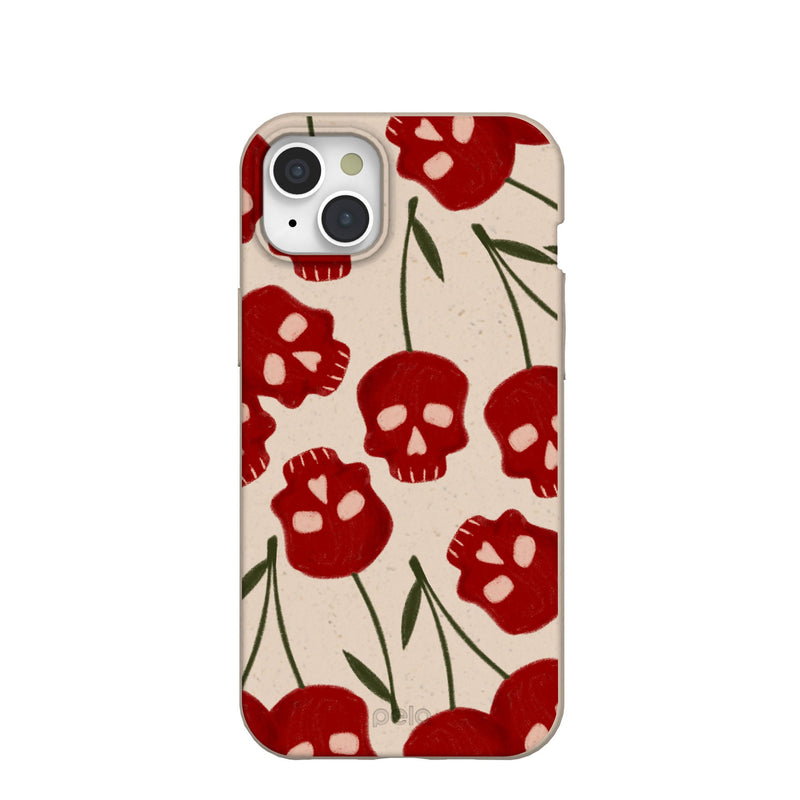 Seashell Scary Cherry iPhone 15 Plus Case