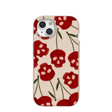 Seashell Scary Cherry iPhone 15 Case