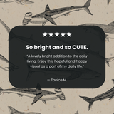 London Fog Shark World iPhone 16 Plus Case