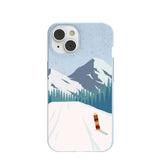 Powder Blue Shredding Peaks iPhone 14/16e Case