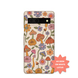 Seashell Shrooms and Blooms Google Pixel 7a Case