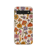 Seashell Shrooms and Blooms Google Pixel 8a Case