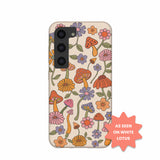 Seashell Shrooms and Blooms Samsung Galaxy S23 Case