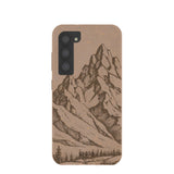 Chocolate Brown Silent Summit Samsung Galaxy S23 Case