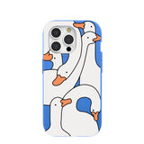 Electric Blue Silly Goose iPhone 15 Pro Case