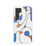 Electric Blue Silly Goose Samsung Galaxy S24 Case