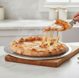 Anygleam 7-Inch Pizza Screen Aluminum Round Non-Stick Baking Mesh for Crispy Pizza