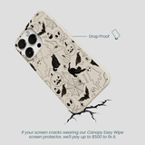 London Fog Sketchy Spirits iPhone 13 Pro Max Case