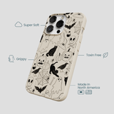 London Fog Sketchy Spirits iPhone 13 Pro Max Case