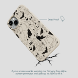 London Fog Sketchy Spirits iPhone 14 Plus Case