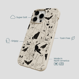 London Fog Sketchy Spirits iPhone 14 Pro Max Case