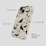 London Fog Sketchy Spirits iPhone 14 Case