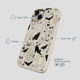 London Fog Sketchy Spirits iPhone 15 Plus Case