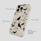 London Fog Sketchy Spirits iPhone 15 Pro Max Case