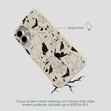 London Fog Sketchy Spirits iPhone 16 Plus Case