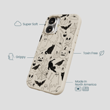 London Fog Sketchy Spirits iPhone 16 Case