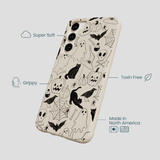 London Fog Sketchy Spirits Samsung Galaxy S24+(Plus) Case
