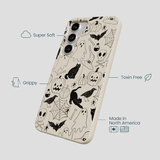 London Fog Sketchy Spirits Samsung Galaxy S25+(Plus) Case