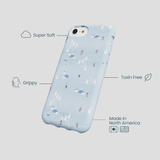 Powder Blue Ski Pass iPhone 6/6s/7/8/SE Case