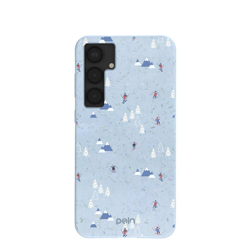 Powder Blue Ski Pass Samsung Galaxy S25+(Plus) Case