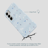 Powder Blue Ski Pass Samsung Galaxy S25+(Plus) Case