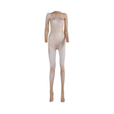 LECHERY® LUSTROUS SILKY SHINY SHEER BODYSTOCKING • NATURAL