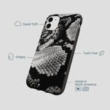 Black Snake Scale iPhone 11 Case