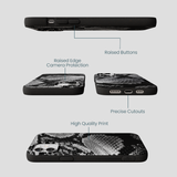 Black Snake Scale iPhone 12/ iPhone 12 Pro Case
