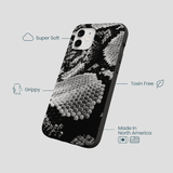 Black Snake Scale iPhone 12/ iPhone 12 Pro Case