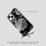 Black Snake Scale iPhone 13 Mini Case