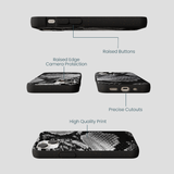 Black Snake Scale iPhone 13 Mini Case