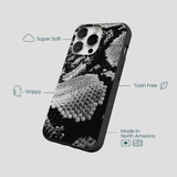 Black Snake Scale iPhone 13 Pro Case
