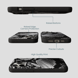 Black Snake Scale iPhone 14 Pro Max Case