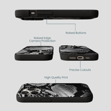 Black Snake Scale iPhone 14 Pro Case